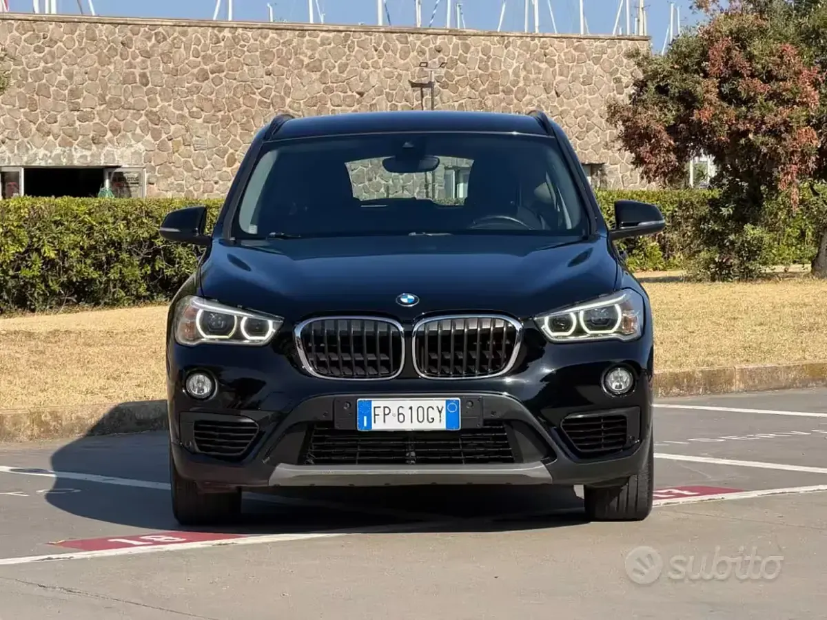 Usata BMW X1 Sport Line 150 CV (110 kW) 2018 Nero SUV