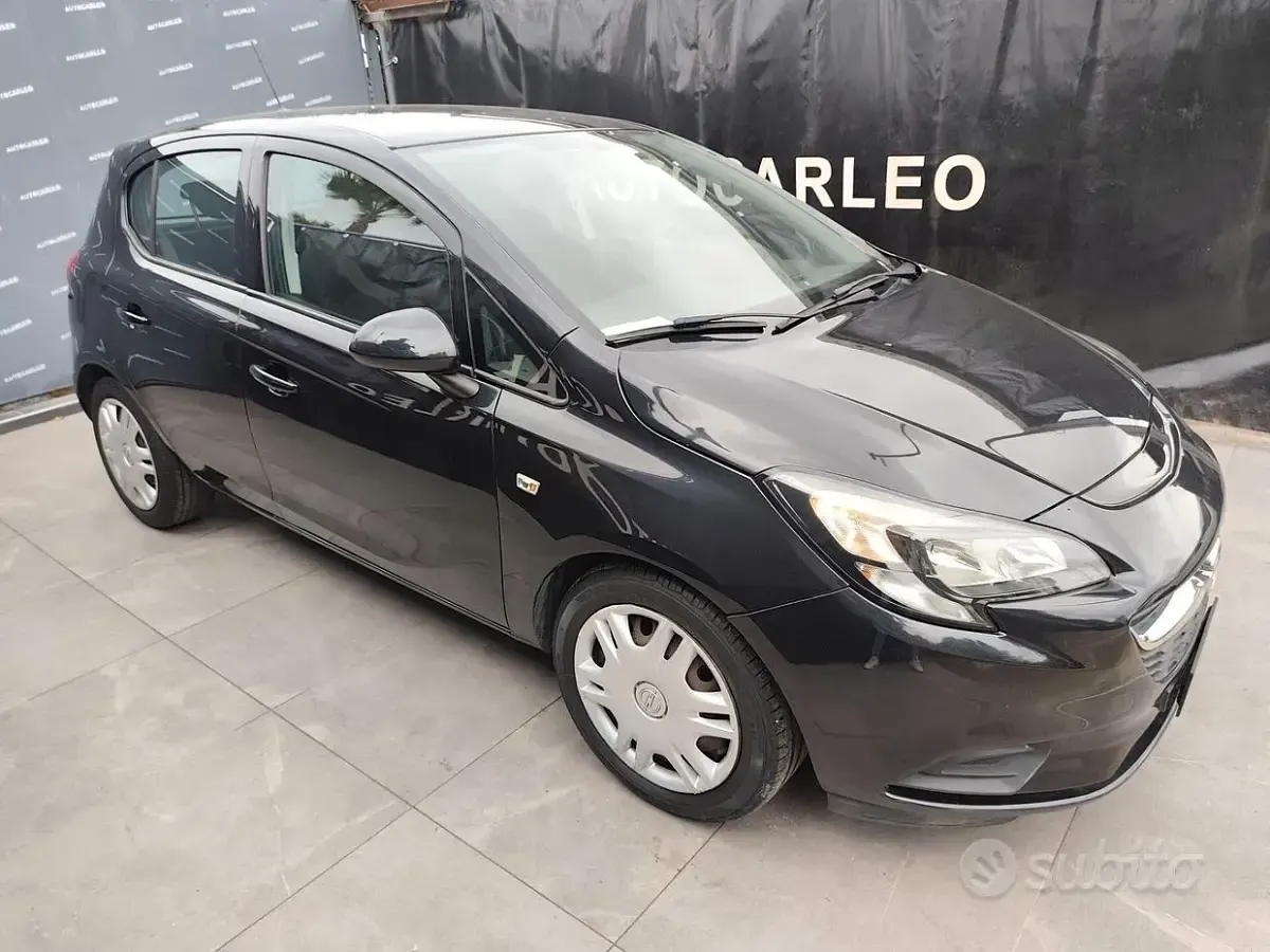 Usata Opel Corsa 90 CV (66 kW) 2016 Nero Utilitaria