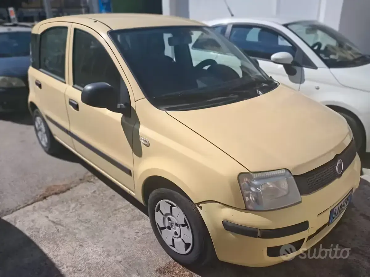 Usata Fiat Panda 54 CV (39 kW) 2008 Giallo Utilitaria
