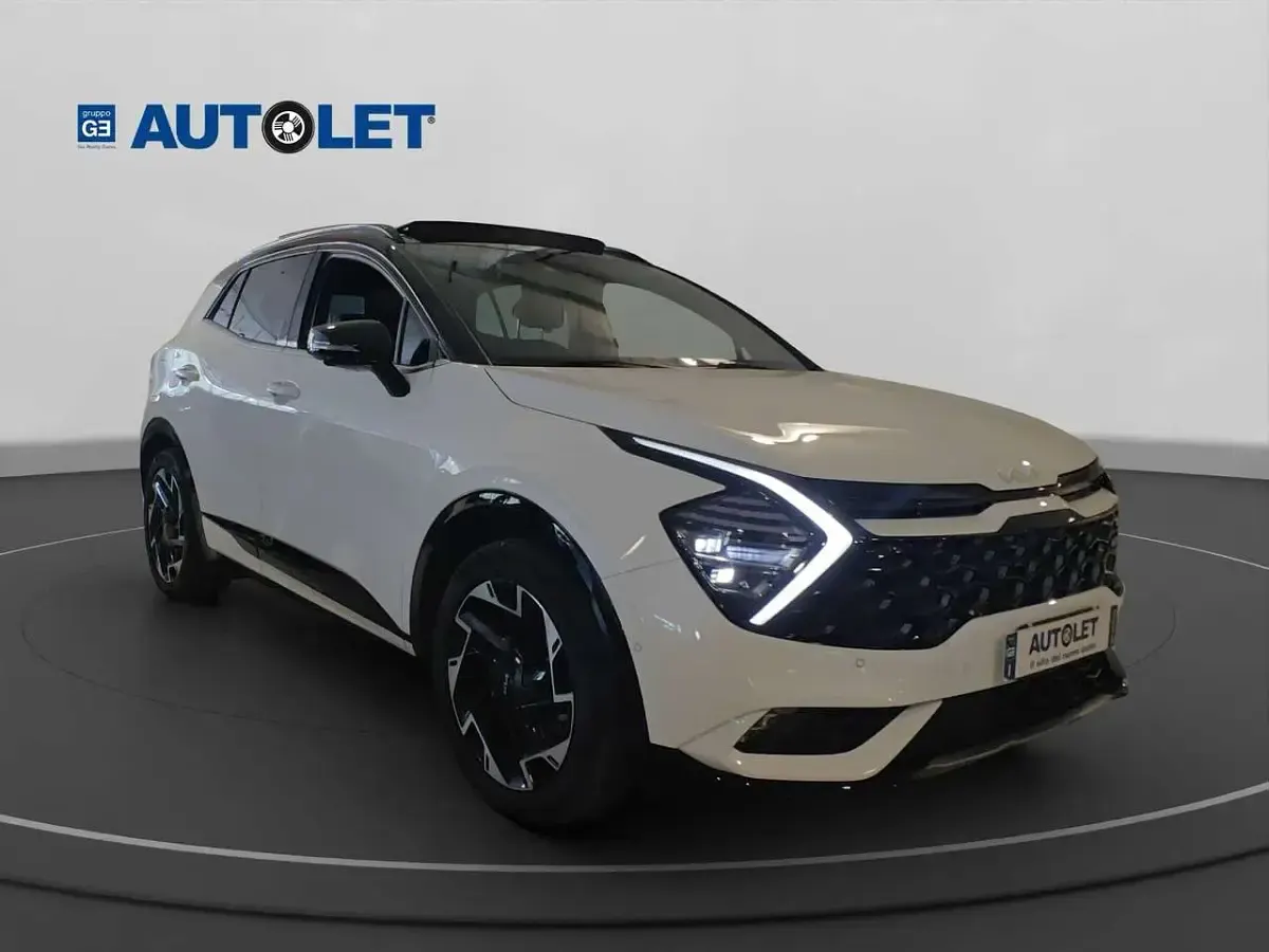 Usata Kia Sportage GT-Line 179 CV (131 kW) 2022 Bianco SUV