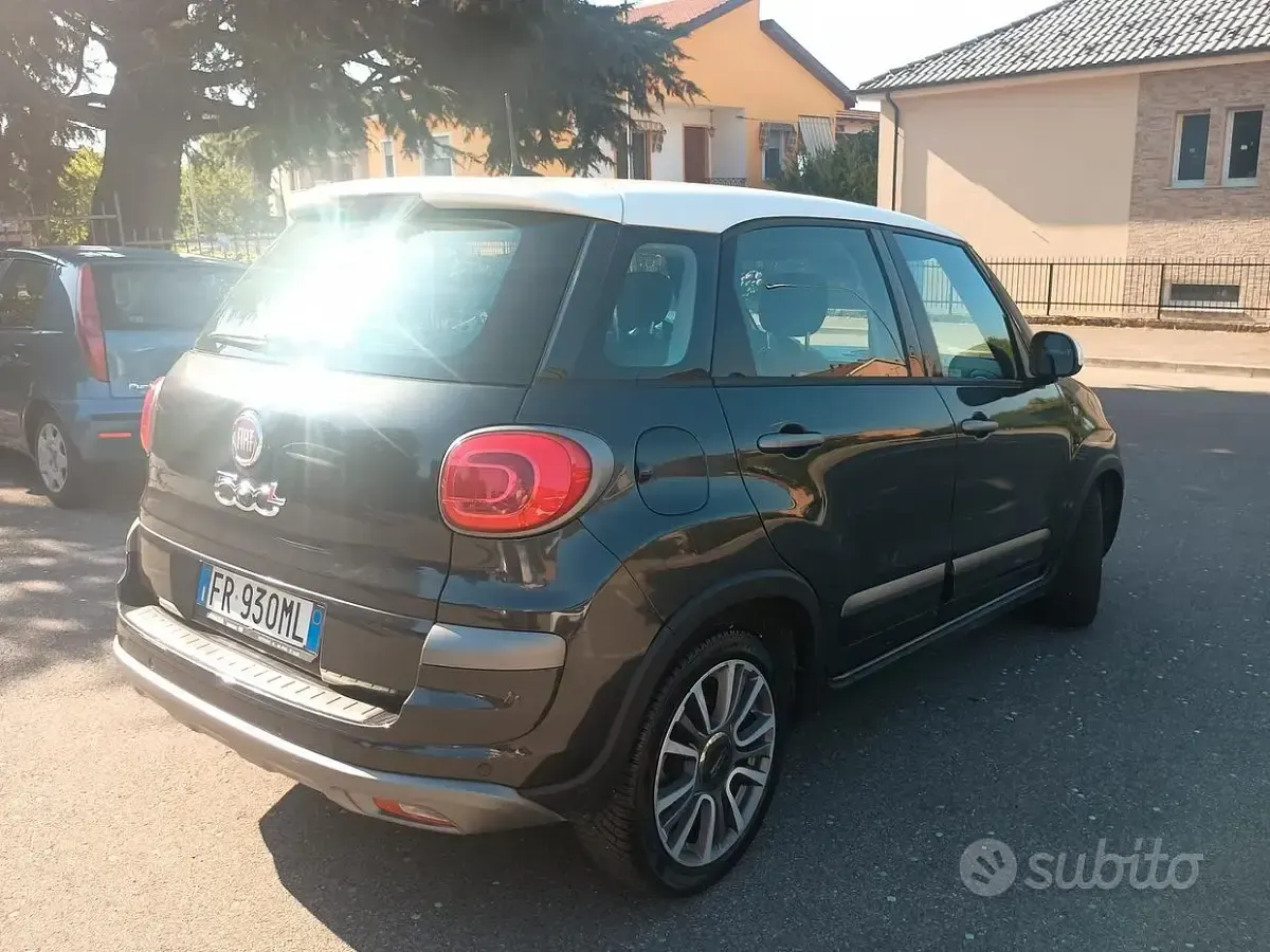Usata Fiat 500L Mirror 120 CV (88 kW) 2018 Grigio Monovolume