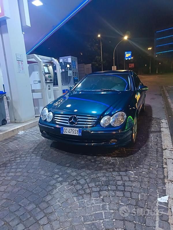 Usata Mercedes CLK240 2002 Blu Coupé