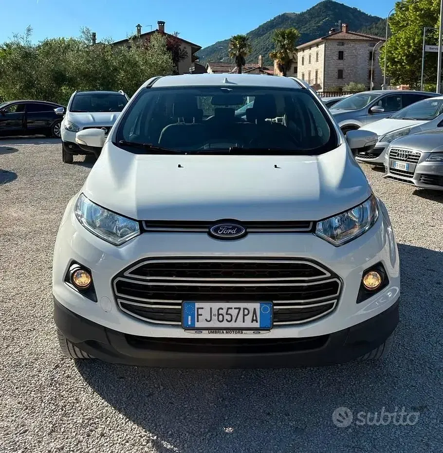 Usata Ford Ecosport 125 CV (91 kW) 2017 Bianco SUV