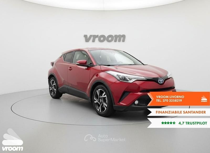 Usata Toyota C-HR Trend 98 CV (72 kW) 2022 Rosso SUV