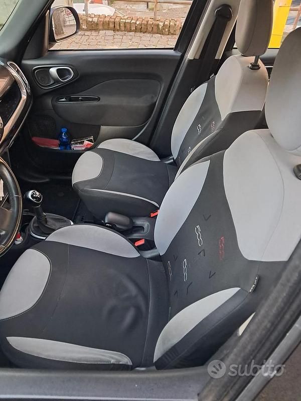 Usata Fiat 500L 85 CV (62 kW) 2015 Grigio Monovolume