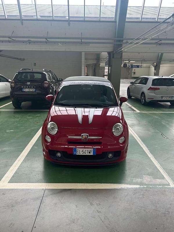 Usata Abarth 595C 140 CV (102 kW) 2012 Rosso Cabrio