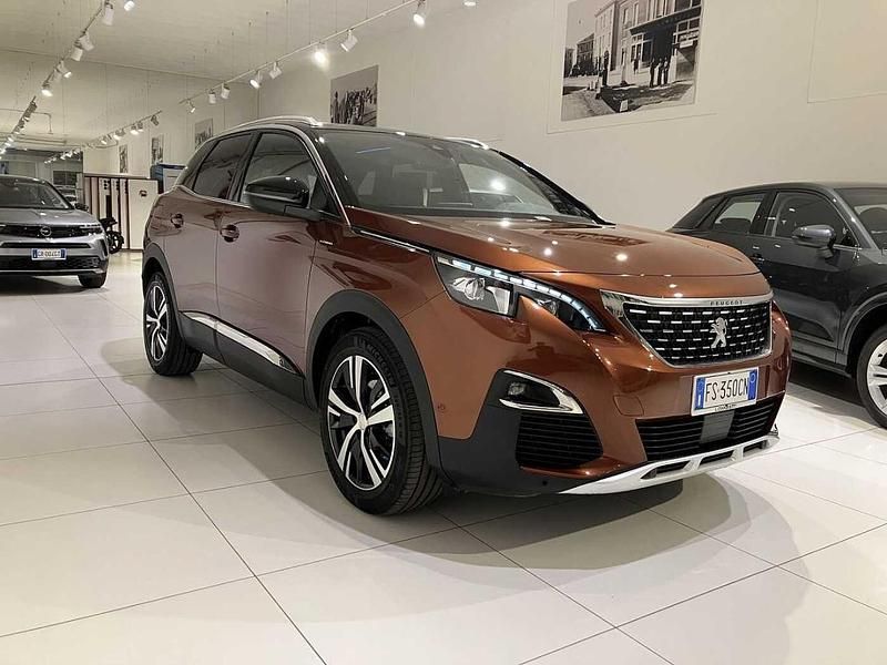 Usata Peugeot 3008 GT-line 131 CV (96 kW) 2018 Bronzo Berlina