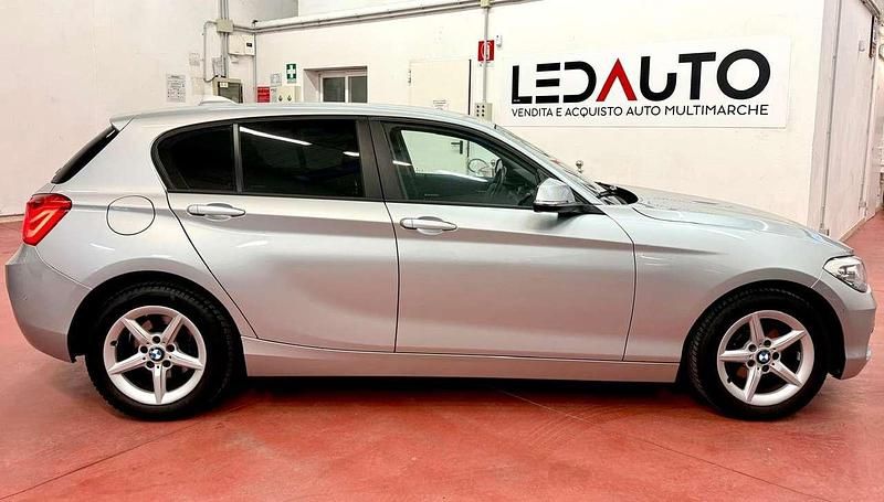 Usata BMW 114 Advantage 95 CV (69 kW) 2016 Argento Utilitaria