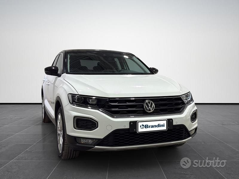 Usata VW T-Roc Advance 116 CV (85 kW) 2018 Bianco SUV