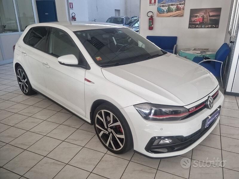 Usata VW Polo GTI 200 CV (147 kW) 2018 Bianco Berlina