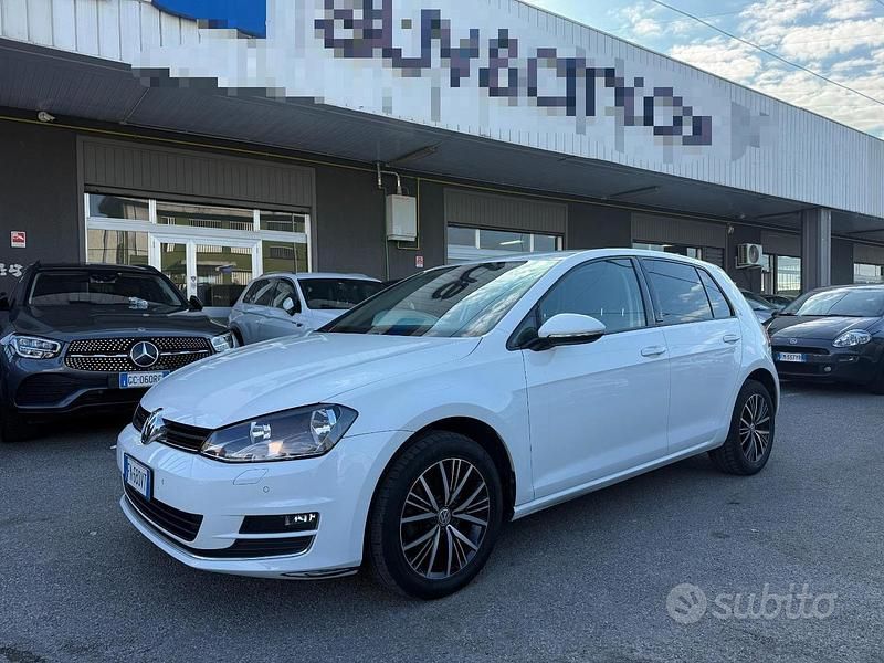 Usata VW Golf VII Allstar 110 CV (80 kW) 2018 Bianco Berlina