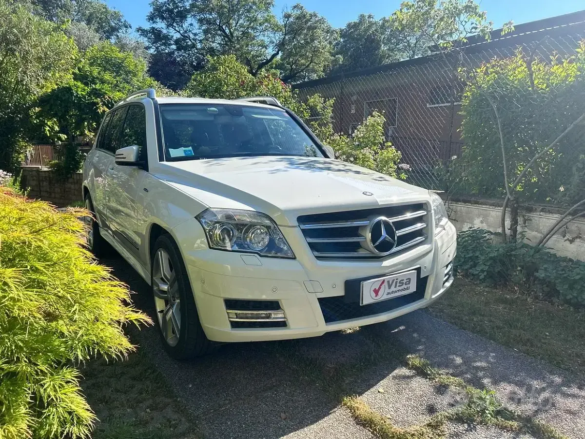 Usata Mercedes GLK220 231 CV (169 kW) 2010 Bianco SUV