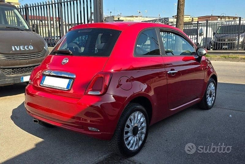 Usata Fiat 500 Lounge 70 CV (51 kW) 2021 Rosso Utilitaria