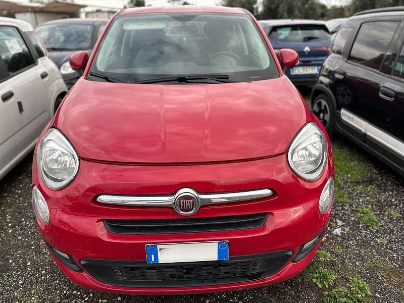 Usata Fiat 500X Lounge 95 CV (69 kW) 2017 Rosso SUV