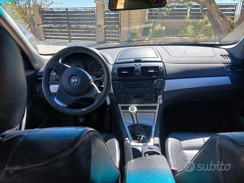 Usata BMW X3 177 CV (130 kW) 2007 Nero SUV