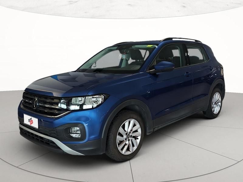 Reef blue metallizzato Usata 2023 VW T-Cross Style SUV | 18.450 € (Buon prezzo) - Immagine 1/4