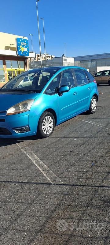 Usata Citroën C4 Picasso 110 CV (80 kW) 2009 Blu Monovolume
