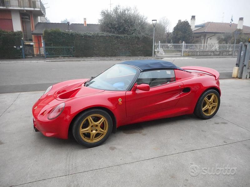 Usata Lotus Elise 121 CV (88 kW) 1997 Rosso Cabrio