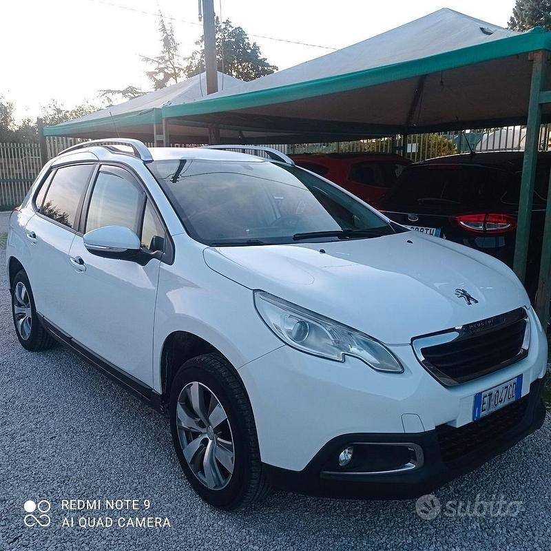Bianco Usata 2014 Peugeot 2008 Allure SUV | 6290 € (Buon prezzo) - Immagine 1/4