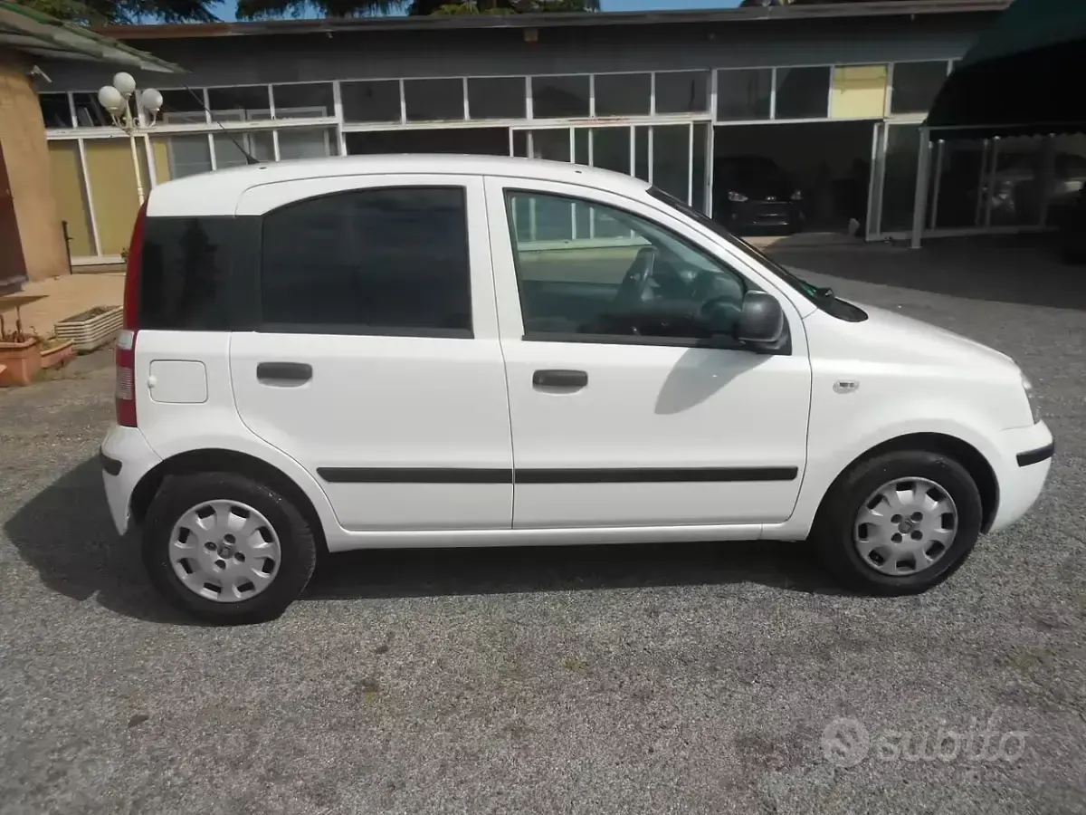 Usata Fiat Panda Active 69 CV (50 kW) 2011 Bianco Utilitaria