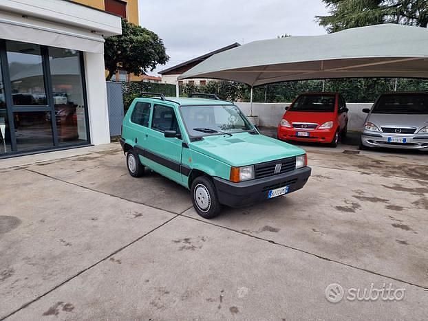 Usata Fiat Panda Young 39 CV (28 kW) 2000 Verde Berlina