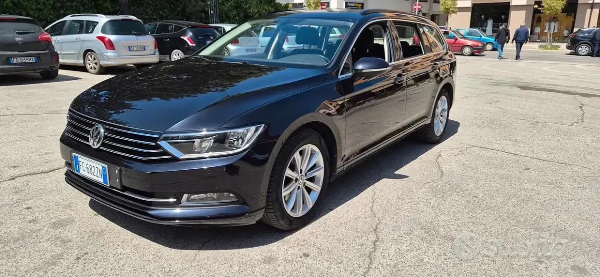 Usata VW Passat 150 CV (110 kW) 2016 Nero Station wagon