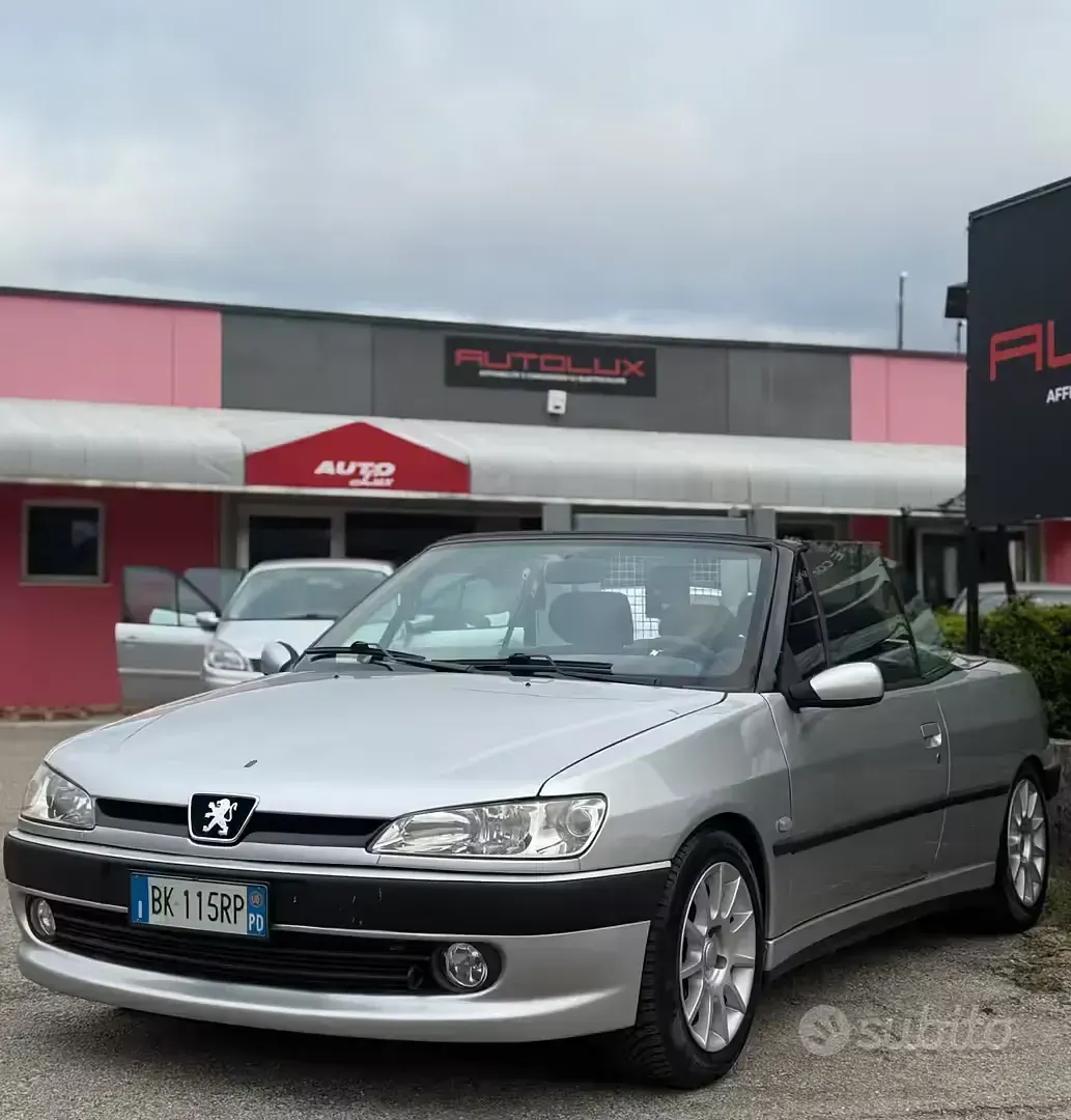 Usata Peugeot 306 Cabriolet 88 CV (64 kW) 2000 Grigio Cabrio