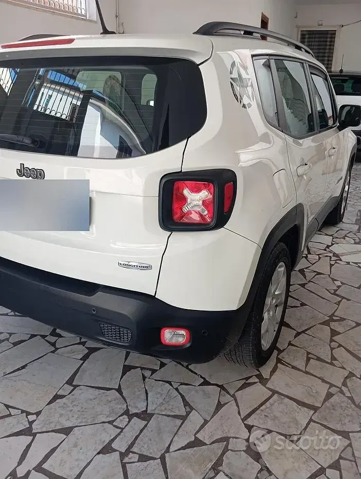 Usata Jeep Renegade 120 CV (88 kW) 2017 Bianco SUV