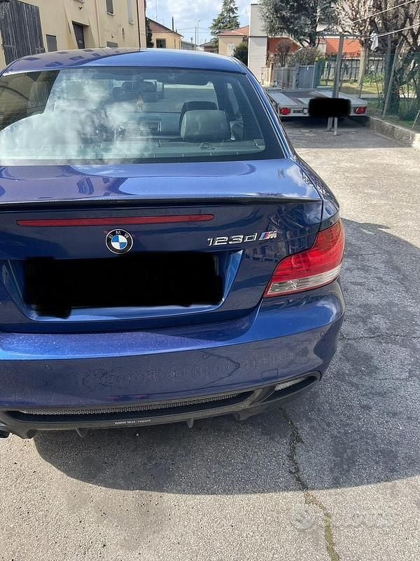 Usata BMW 123 Coupé 204 CV (150 kW) 2008 Blu Coupé
