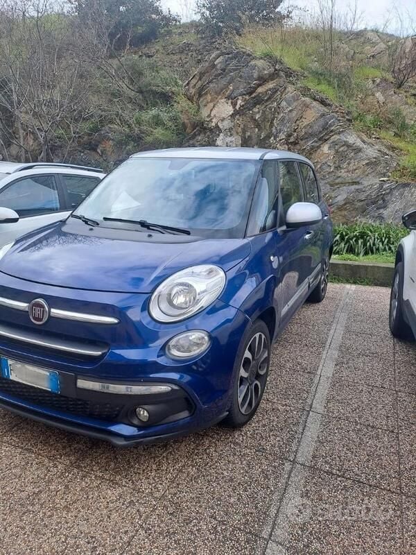 Usata Fiat 500L Living 120 CV (88 kW) 2018 Blu Monovolume