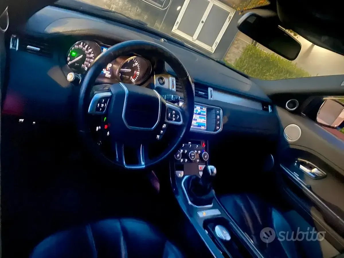 Usata Land Rover Range Rover evoque 190 CV (139 kW) 2013 Nero SUV