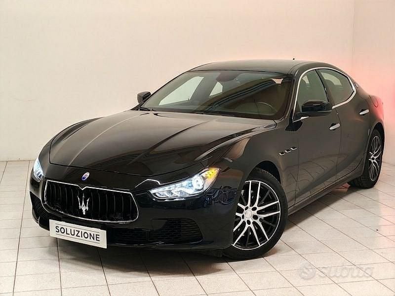Usata Maserati Ghibli 250 CV (183 kW) 2017 Nero Berlina