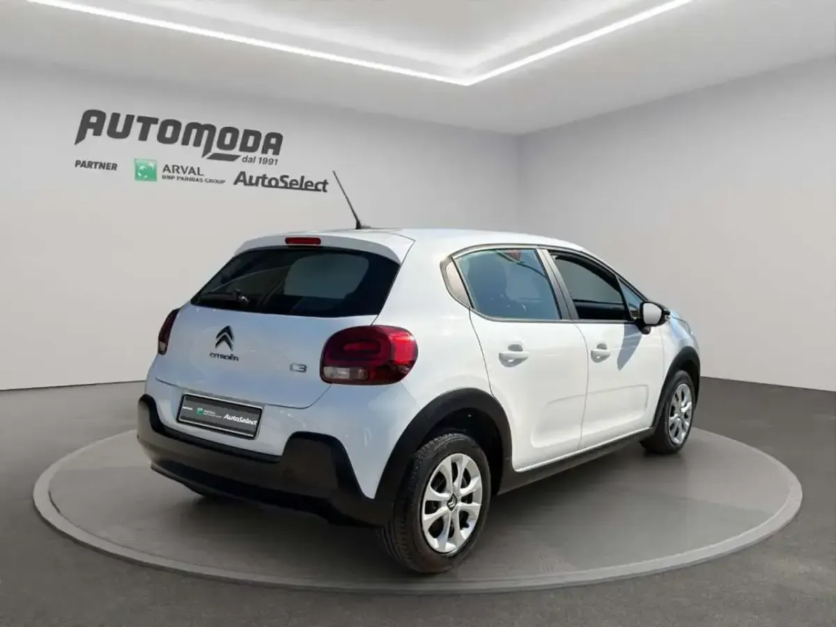 Usata Citroën C3 102 CV (75 kW) 2024 Bianco Furgone