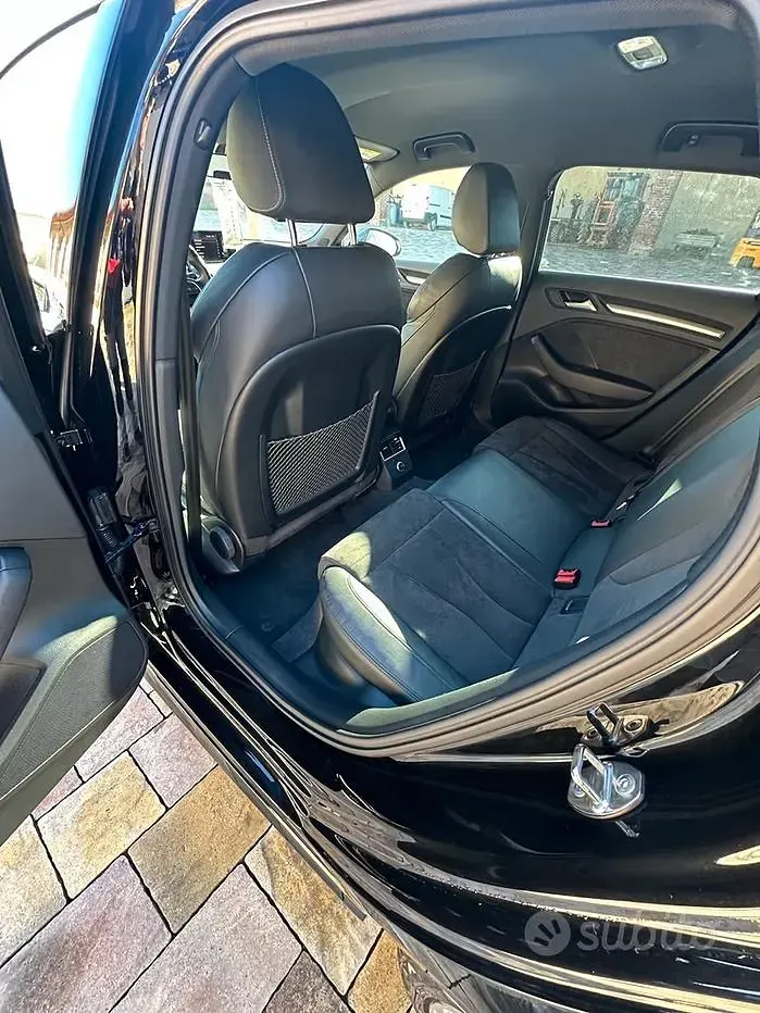 Usata Audi A3 Advanced 150 CV (110 kW) 2019 Nero Berlina