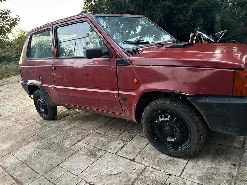 Usata Fiat Panda 39 CV (28 kW) 1998 Rosso Utilitaria