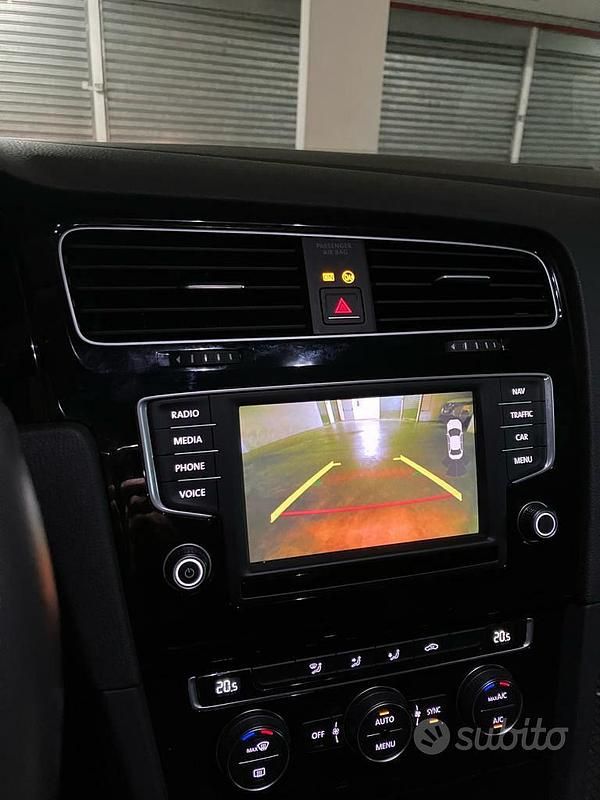 Usata VW Golf VII 110 CV (80 kW) 2017 Bianco Berlina