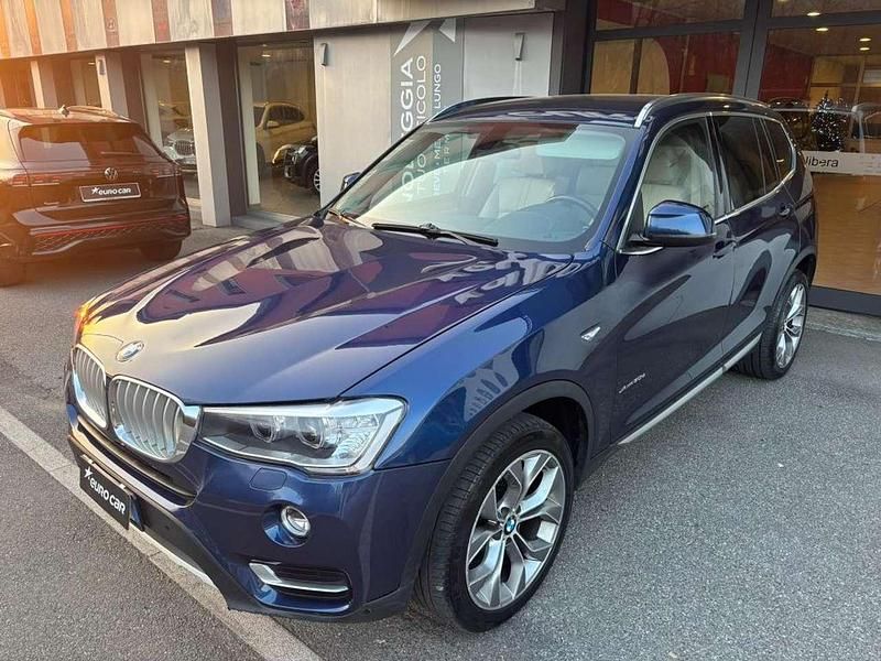 Usata BMW X3 xLine 249 CV (183 kW) 2017 Blu/azzurro SUV