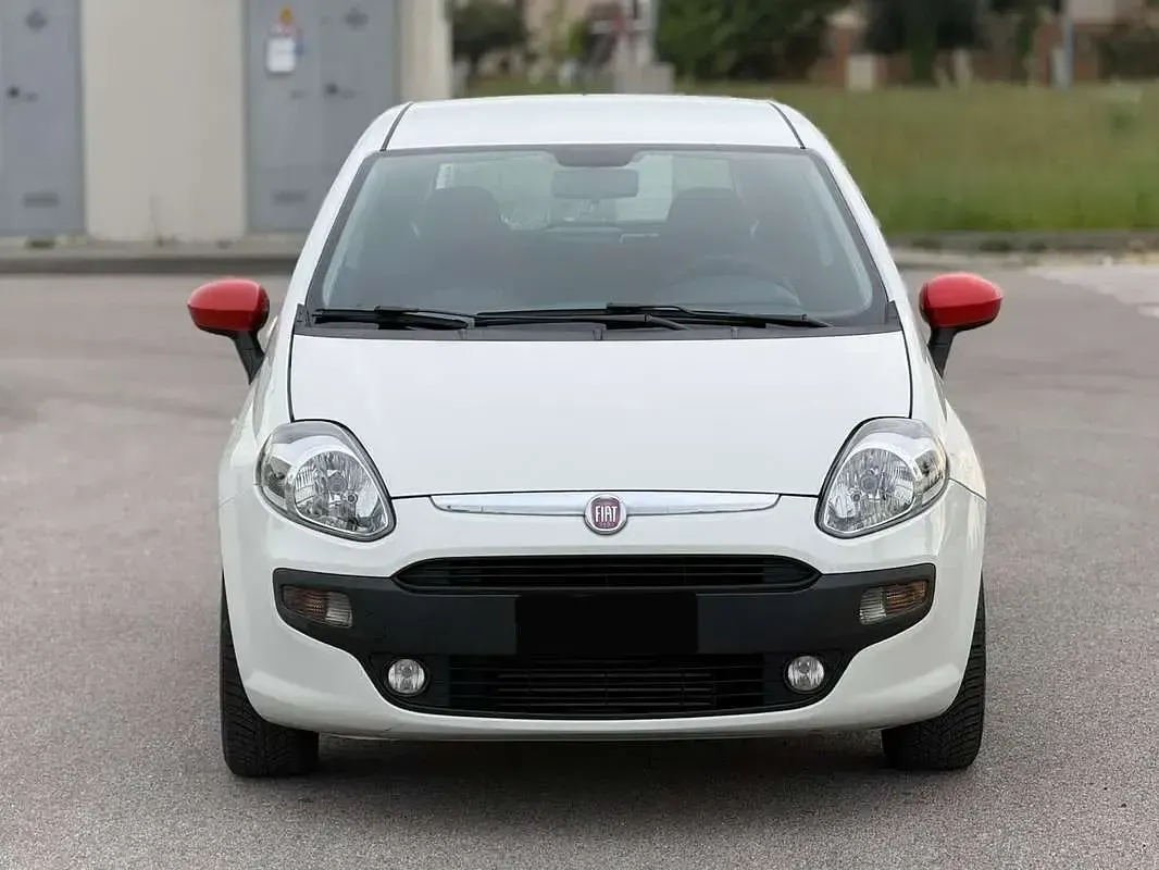 Usata Fiat Punto Evo Dynamic 75 CV (55 kW) 2012 Bianco Utilitaria