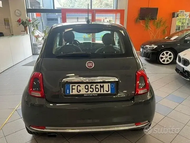 Usata Fiat 500 Lounge 69 CV (50 kW) 2016 Grigio Berlina