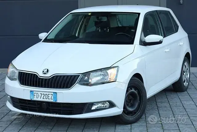 Usata Skoda Fabia 90 CV (66 kW) 2016 Bianco Berlina