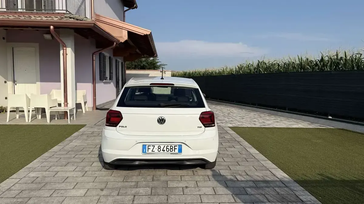 Usata VW Polo 95 CV (69 kW) 2020 Bianco Utilitaria