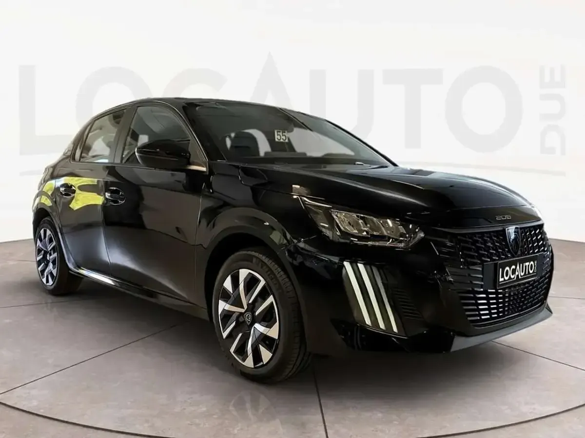 Nuova Peugeot e-208 Style 100 kW (136 CV) 2025 Nero Utilitaria