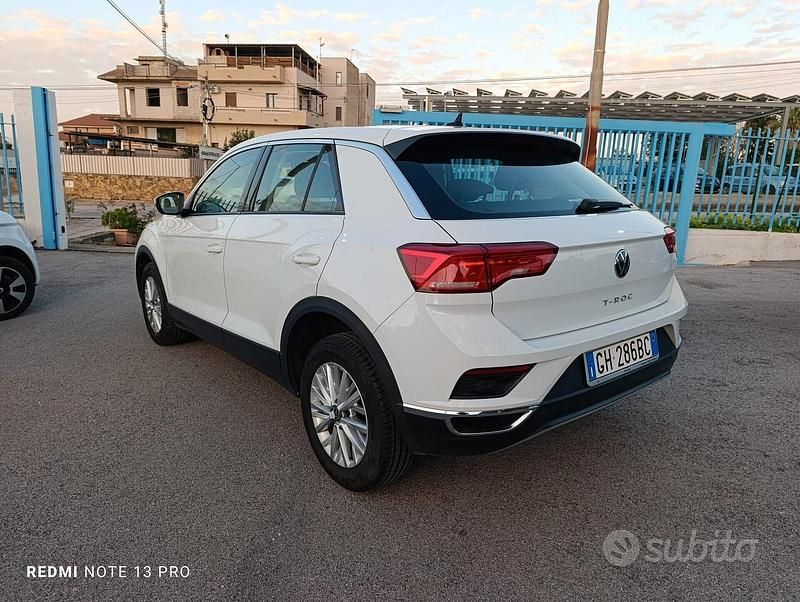 Usata VW T-Roc Advance 150 CV (110 kW) 2021 Bianco SUV