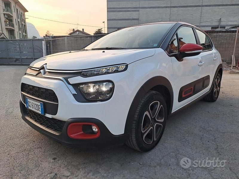 Usata Citroën C3 83 CV (61 kW) 2021 Bianco Utilitaria