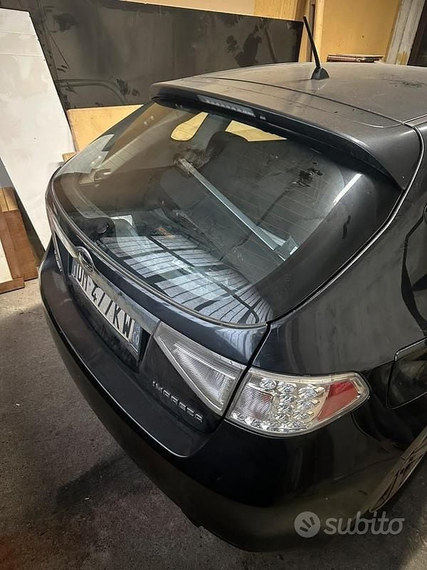 Usata Subaru Impreza 2008 Nero Berlina