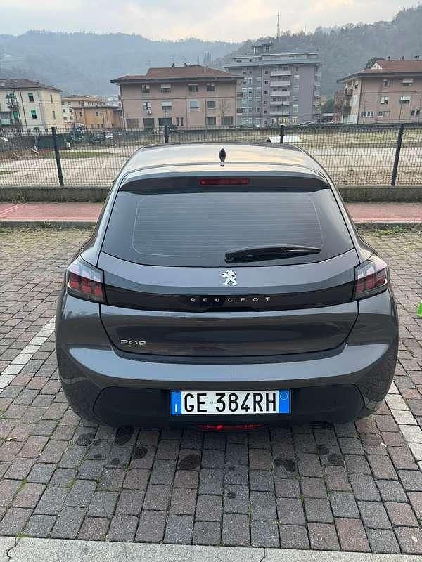 Usata Peugeot 208 Active 75 CV (55 kW) 2021 Grigio Utilitaria