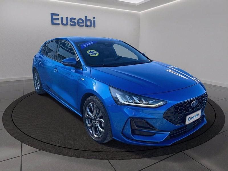 Usata Ford Focus ST-Line X 125 CV (91 kW) 2022 Blu Berlina
