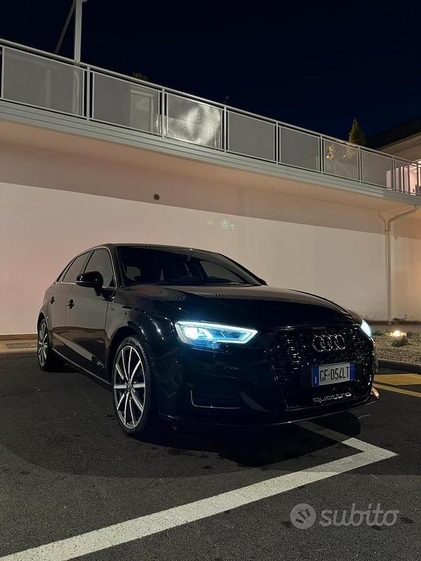 Usata Audi A3 Sport 2018 Nero Berlina