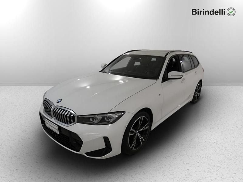 Usata BMW 320 M Sport 190 CV (139 kW) 2022 Alpin white pastello Station wagon
