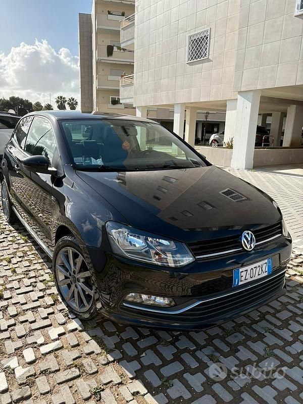 Usata VW Polo 90 CV (66 kW) 2015 Nero Berlina